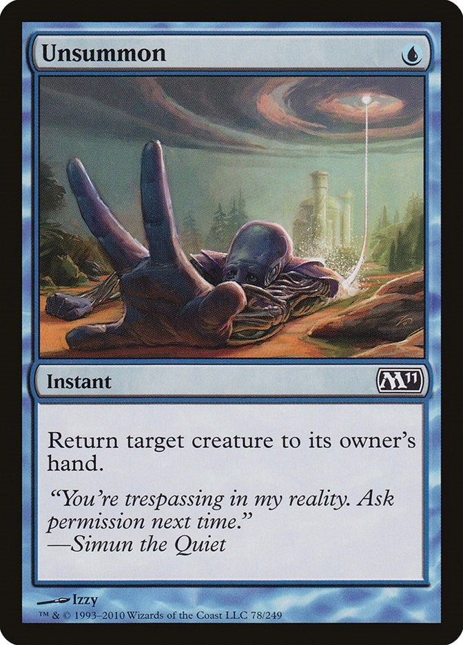 Unsummon (78) [M11] - MTG Single