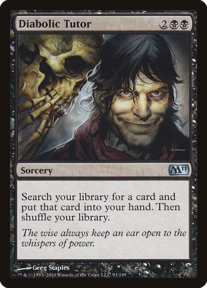 Diabolic Tutor (93) [M11] - MTG Single