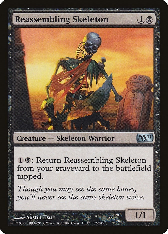 Reassembling Skeleton (112) [M11] - MTG Single