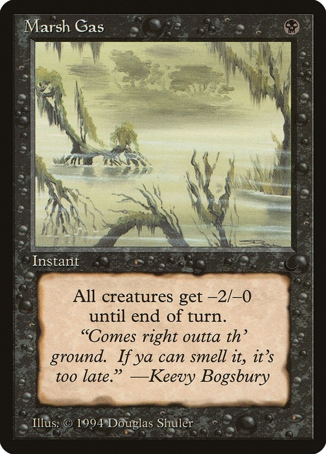Marsh Gas [DRK] - MTG Single