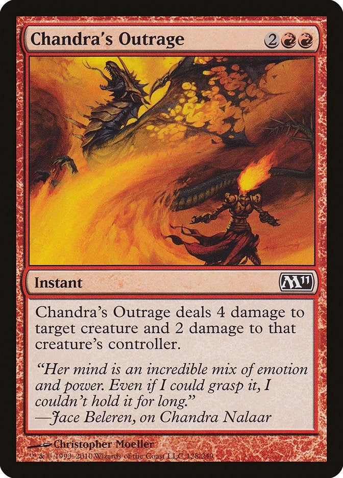 Chandra’s Outrage (128) [M11] - MTG Single