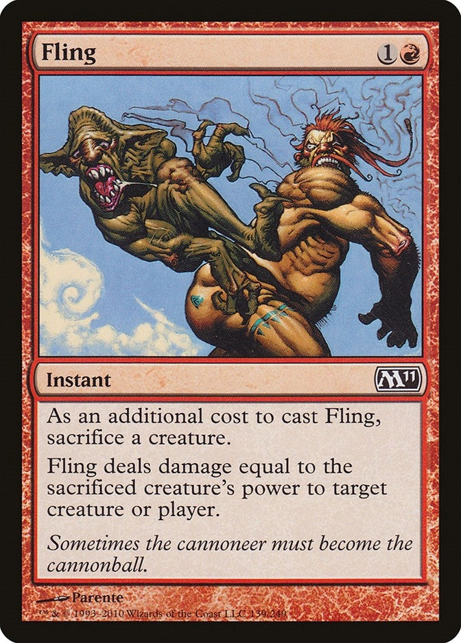 Fling (139) [M11] - MTG Single