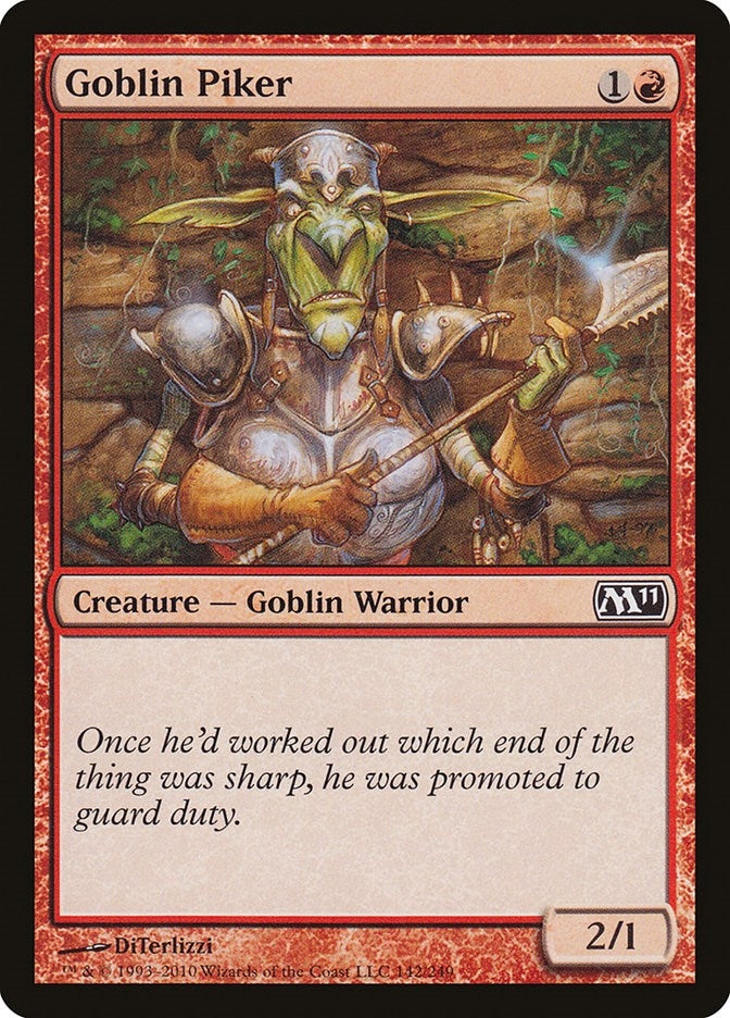 Goblin Piker (142) [M11] - MTG Single