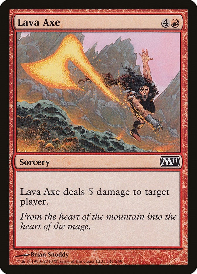 Lava Axe (147) [M11] - MTG Single