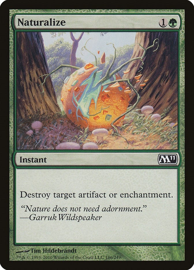 Naturalize (186) [M11] - MTG Single