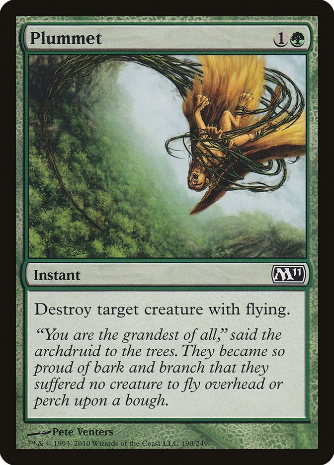 Plummet (190) [M11] - MTG Single
