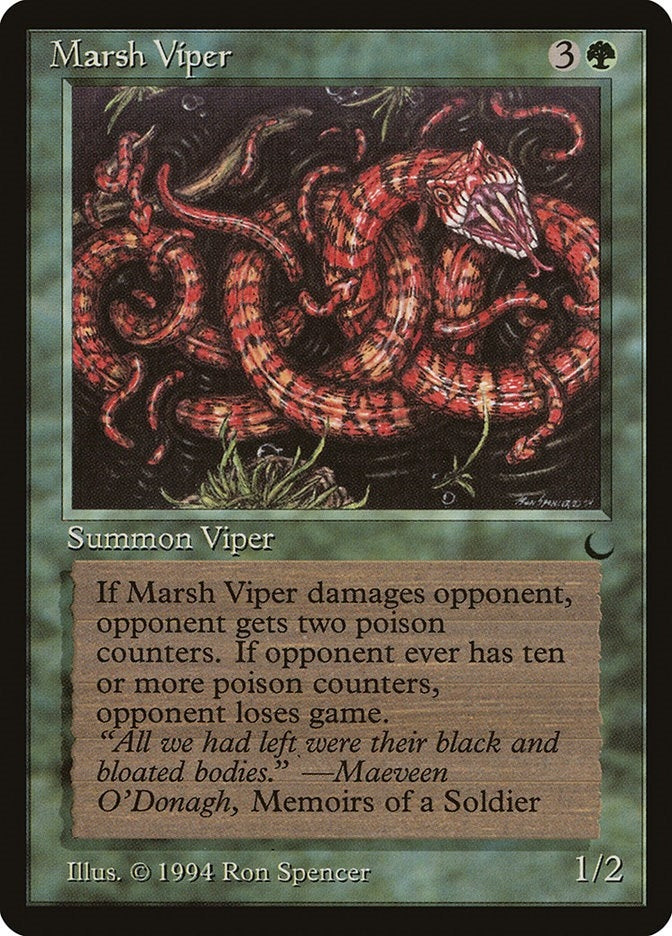 Marsh Viper [DRK] - MTG Single
