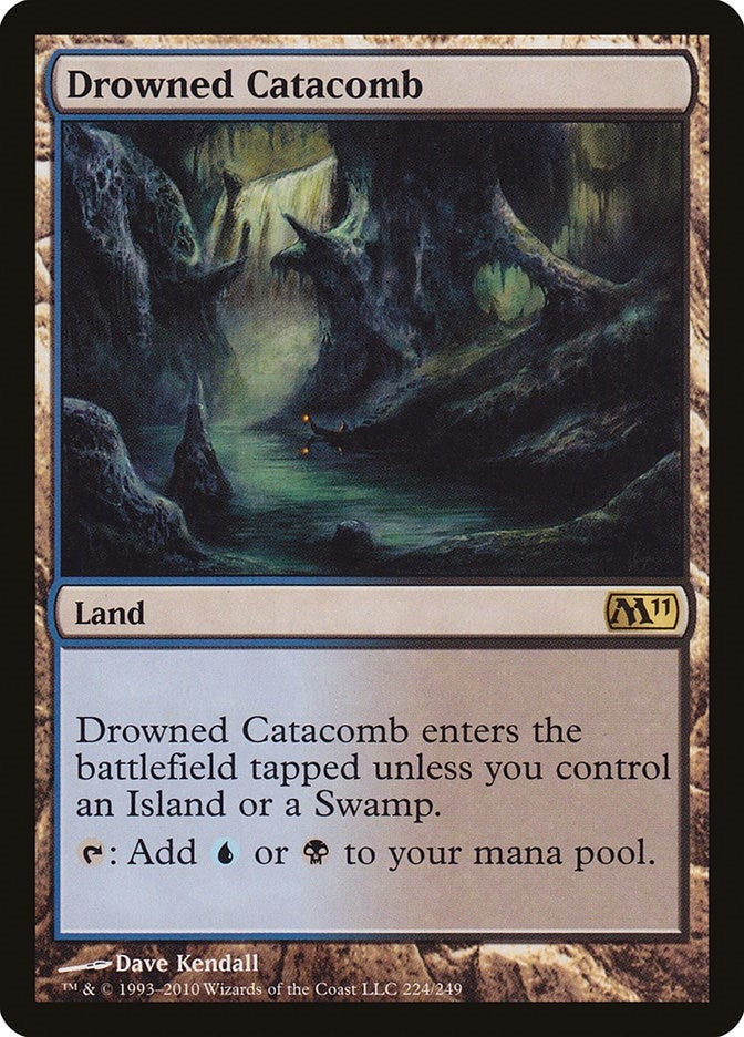 Drowned Catacomb (224) [M11] - MTG Single