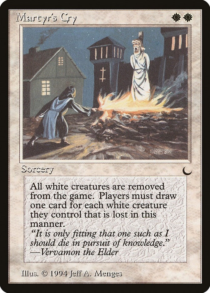 Martyr’s Cry [DRK] - MTG Single