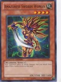 Amazoness Swords Woman (3006) (GLD3) - YuGiOh Single