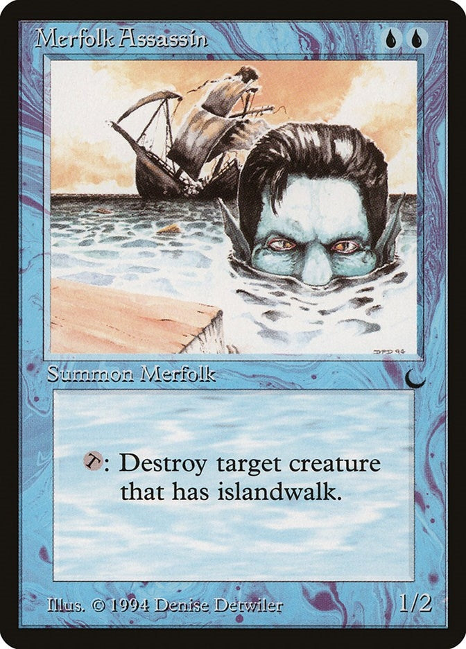 Merfolk Assassin [DRK] - MTG Single