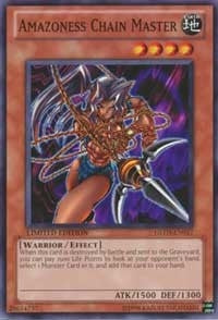 Amazoness Chain Master (3017) (GLD3) - YuGiOh Single