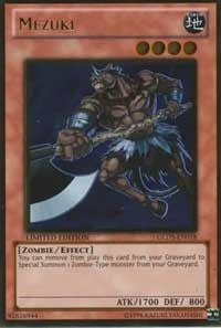 Mezuki (3018) (GLD3) - YuGiOh Single