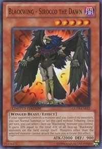 Blackwing - Sirocco the Dawn (3023) (GLD3) - YuGiOh Single