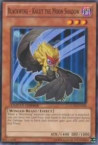 Blackwing - Kalut the Moon Shadow (3026) (GLD3) - YuGiOh Single