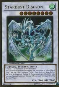 Stardust Dragon (3037) (GLD3) - YuGiOh Single