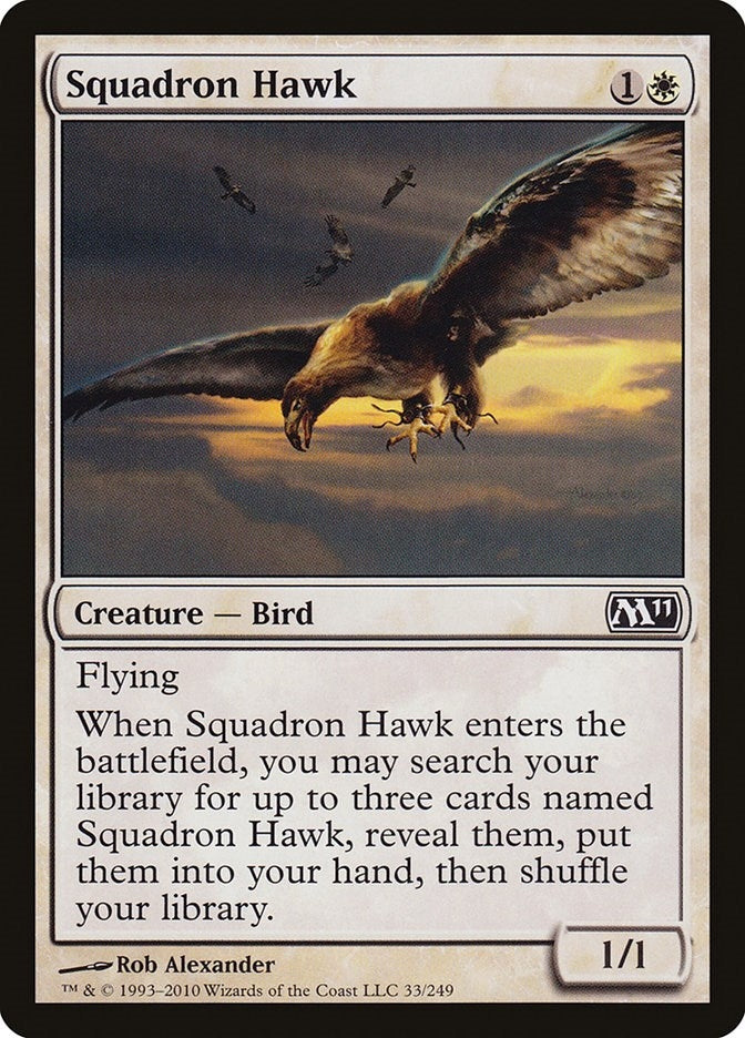 Squadron Hawk (33) [M11] - MTG Single