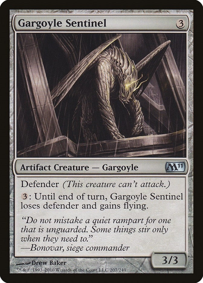 Gargoyle Sentinel (207) [M11] - MTG Single