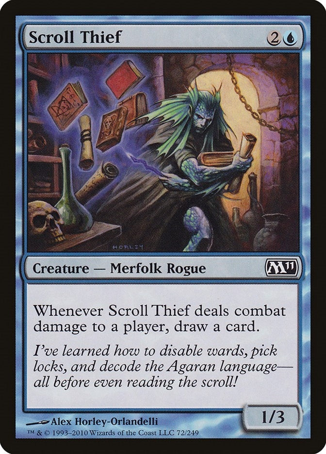 Scroll Thief (72) [M11] - MTG Single