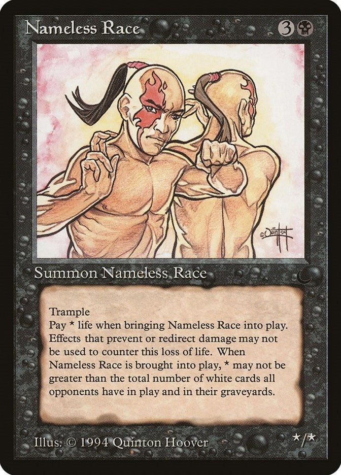 Nameless Race [DRK] - MTG Single