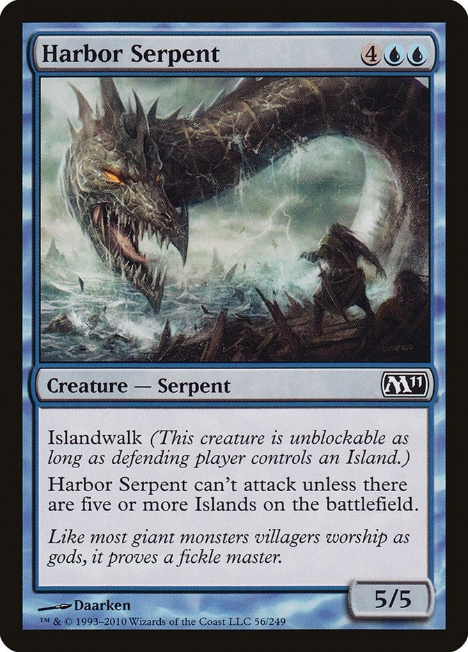 Harbor Serpent (56) [M11] - MTG Single