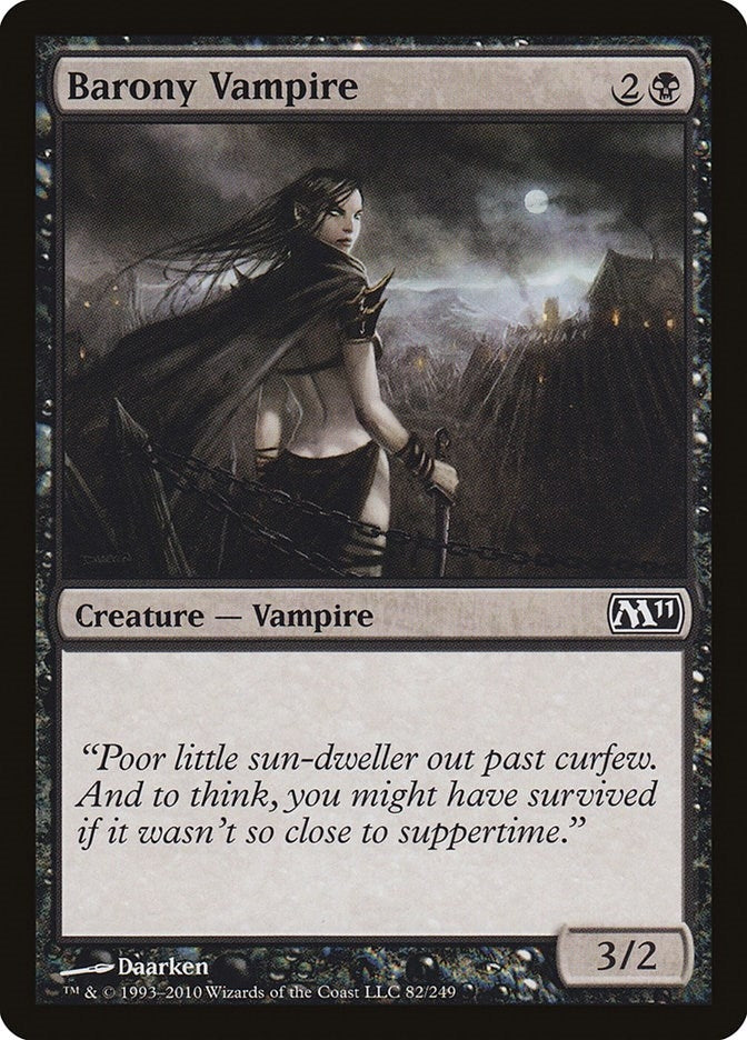 Barony Vampire (82) [M11] - MTG Single