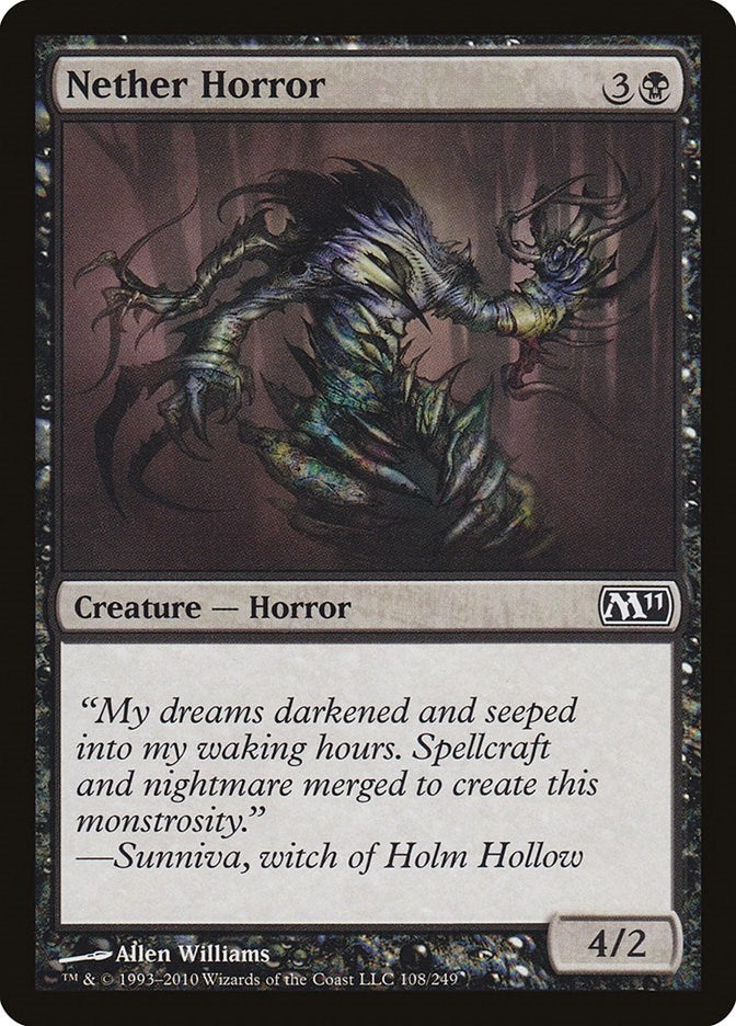 Nether Horror (108) [M11] - MTG Single