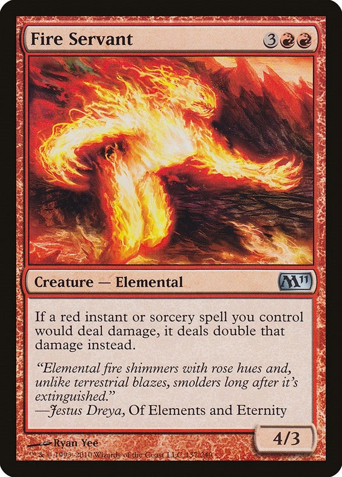 Fire Servant (137) [M11] - MTG Single
