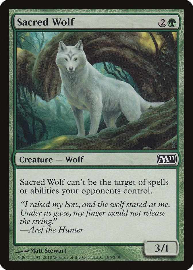 Sacred Wolf (196) [M11] - MTG Single