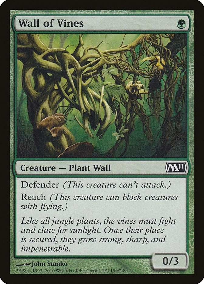 Wall of Vines (199) [M11] - MTG Single