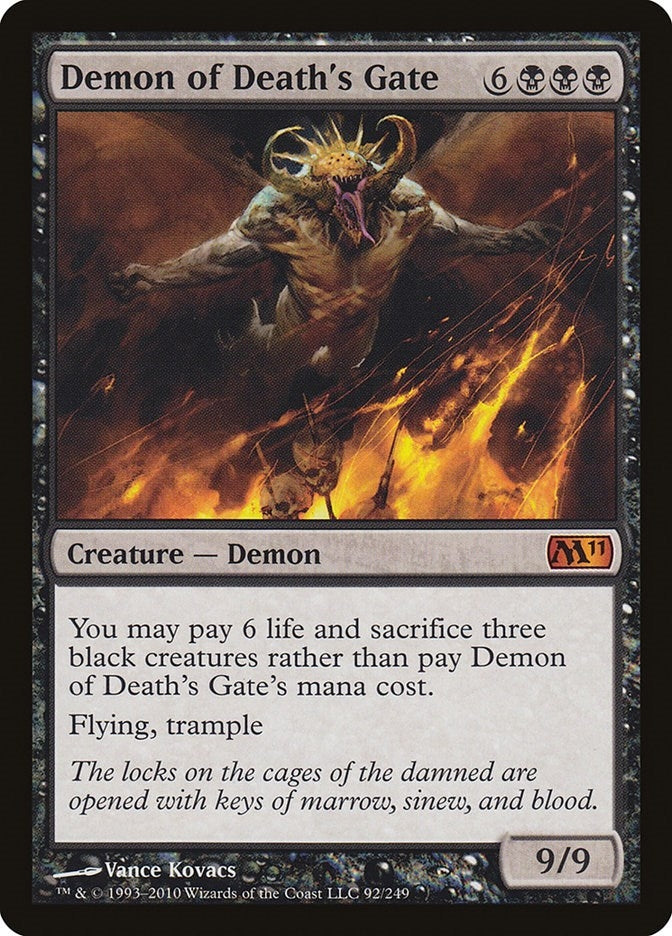 Demon of Death’s Gate (92) [M11] - MTG Single