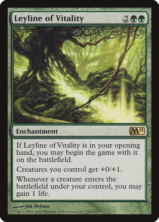 Leyline of Vitality (183) [M11] - MTG Single