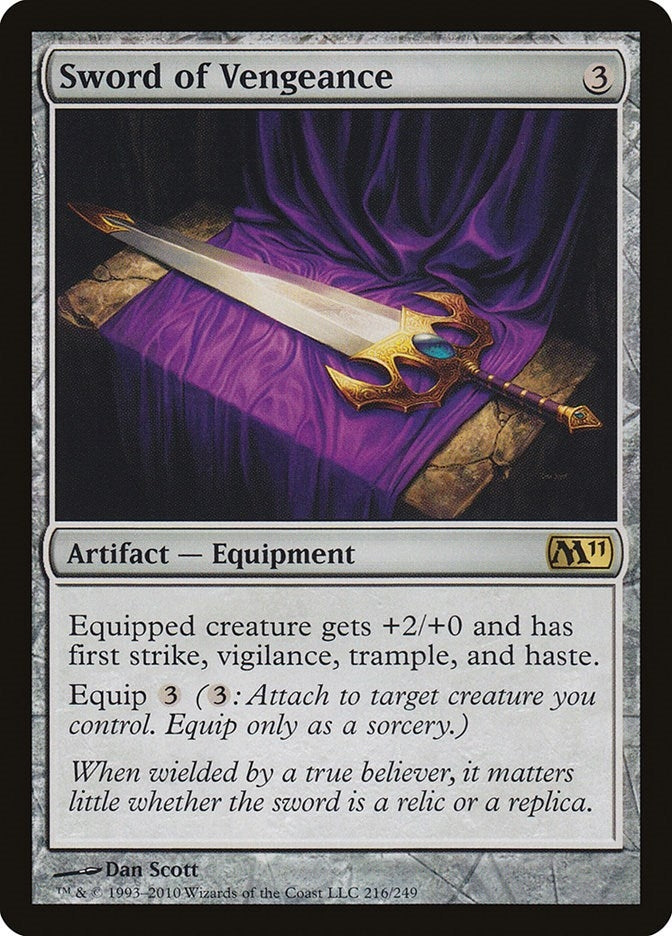 Sword of Vengeance (216) [M11] - MTG Single