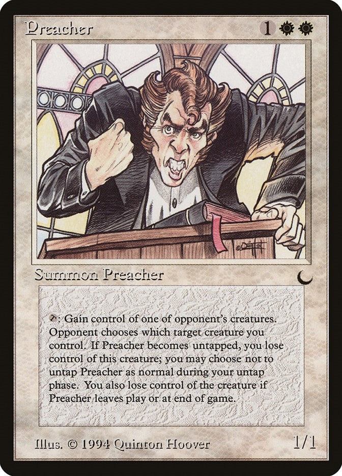 Preacher [DRK] - MTG Single