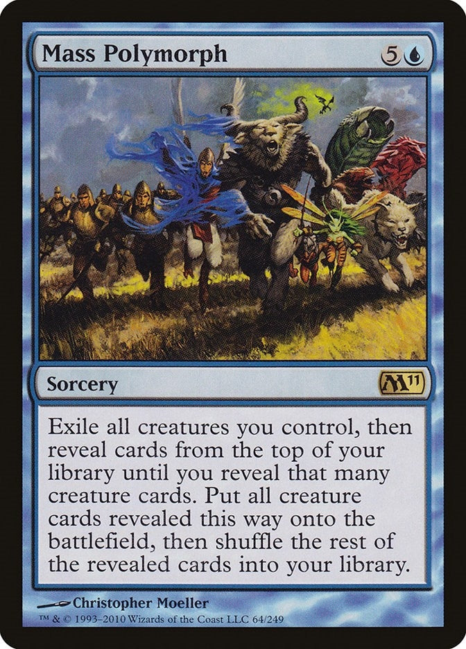 Mass Polymorph (64) [M11] - MTG Single
