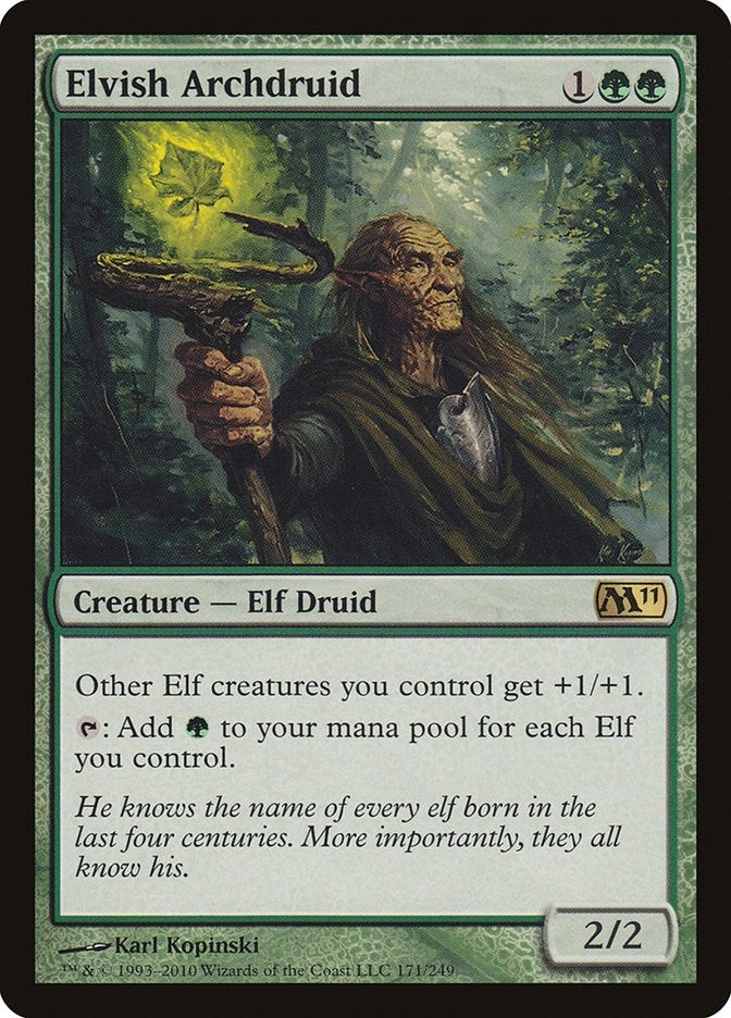Elvish Archdruid (171) [M11] - MTG Single