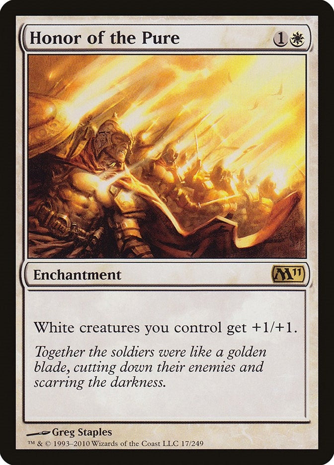 Honor of the Pure (17) [M11] - MTG Single