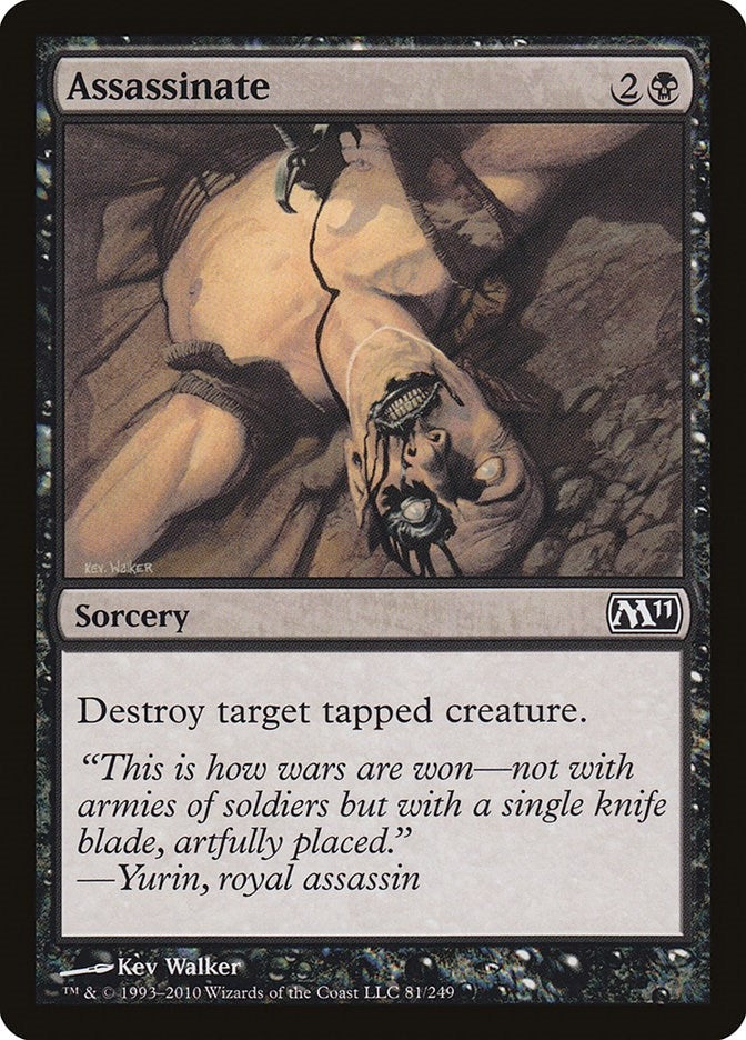 Assassinate (81) [M11] - MTG Single