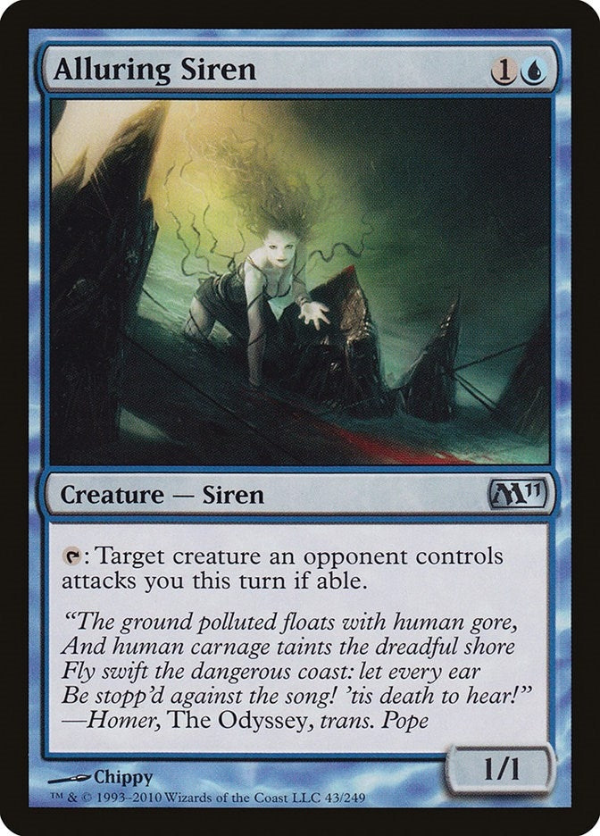 Alluring Siren (43) [M11] - MTG Single
