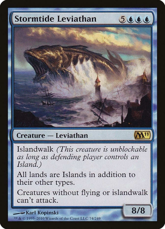 Stormtide Leviathan (74) [M11] - MTG Single