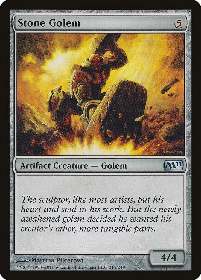 Stone Golem (215) [M11] - MTG Single