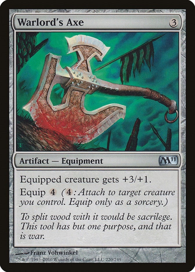 Warlord’s Axe (220) [M11] - MTG Single