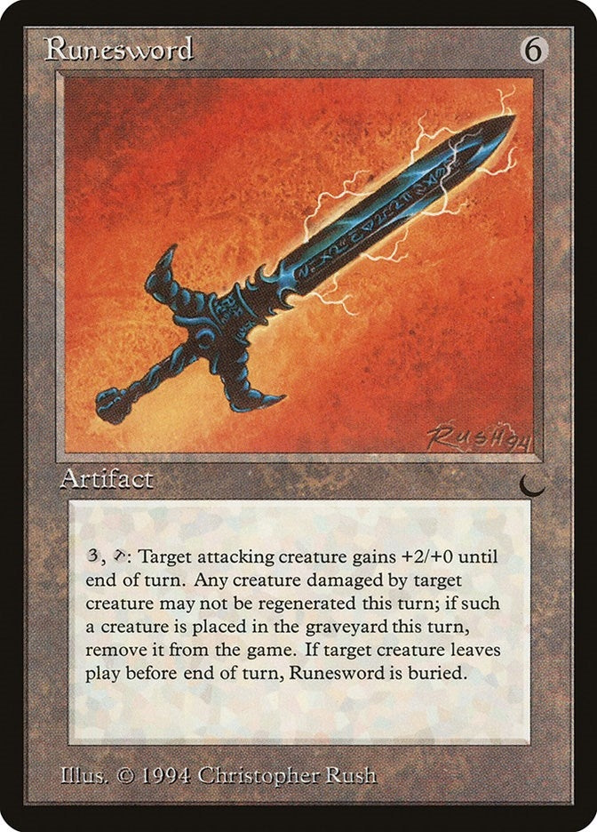 Runesword [DRK] - MTG Single