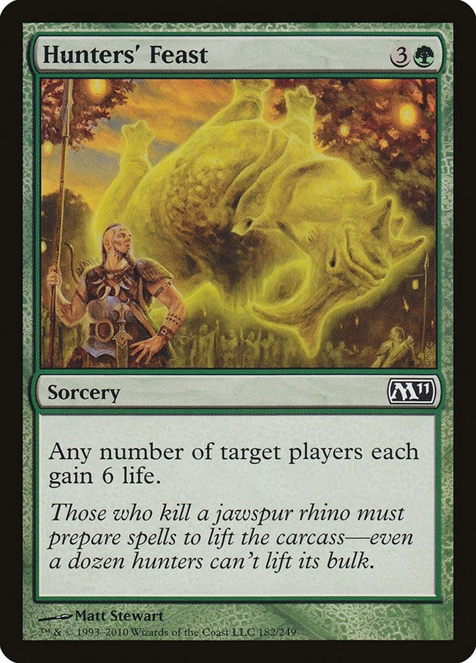 Hunters’ Feast (182) [M11] - MTG Single