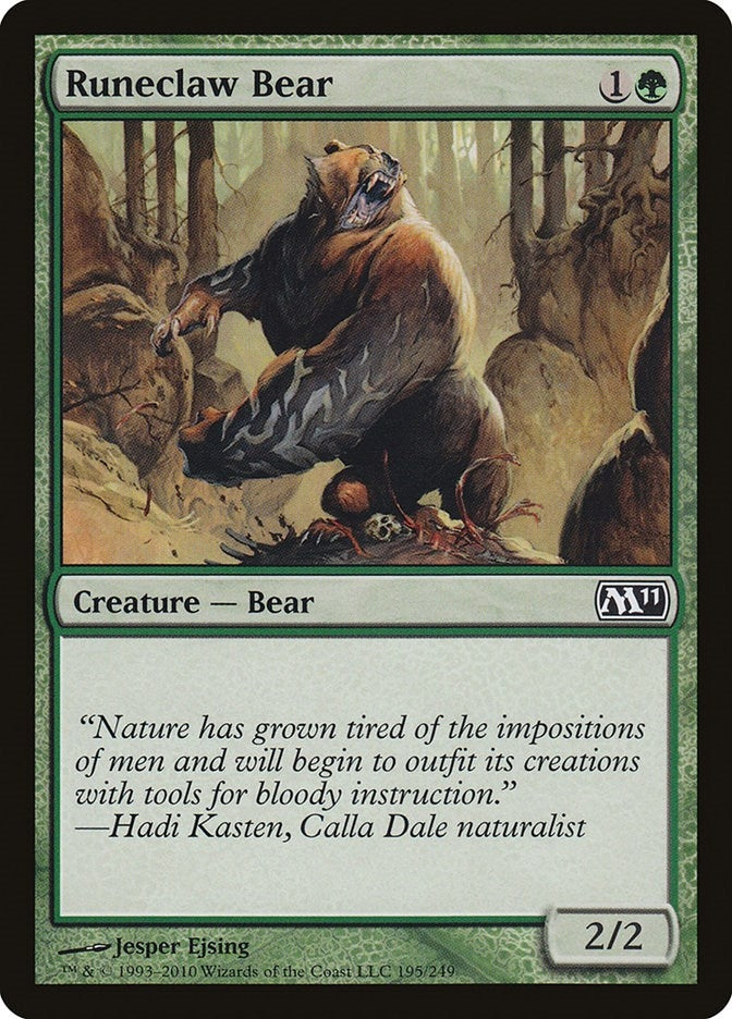 Runeclaw Bear (195) [M11] - MTG Single
