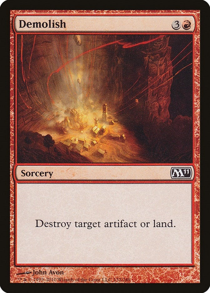 Demolish (132) [M11] - MTG Single
