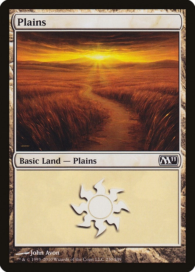 Plains (230) (230) [M11] - MTG Single