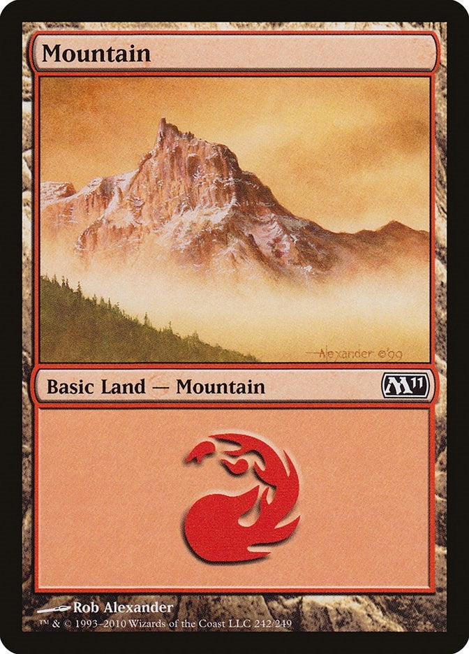 Mountain (242) (242) [M11] - MTG Single