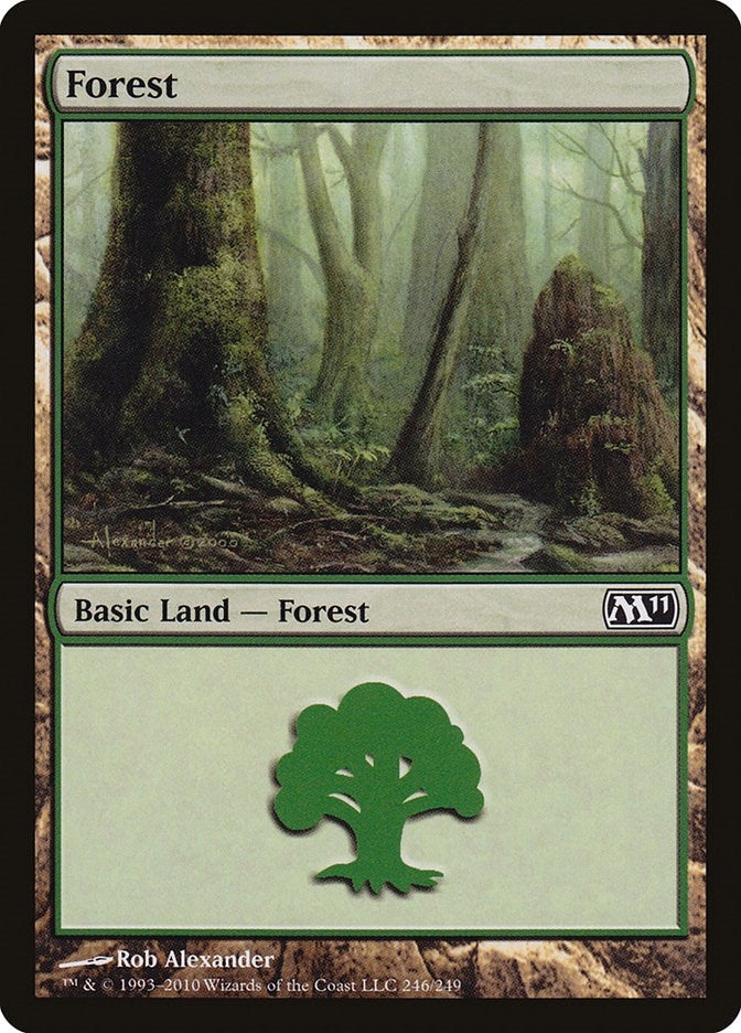 Forest (246) (246) [M11] - MTG Single