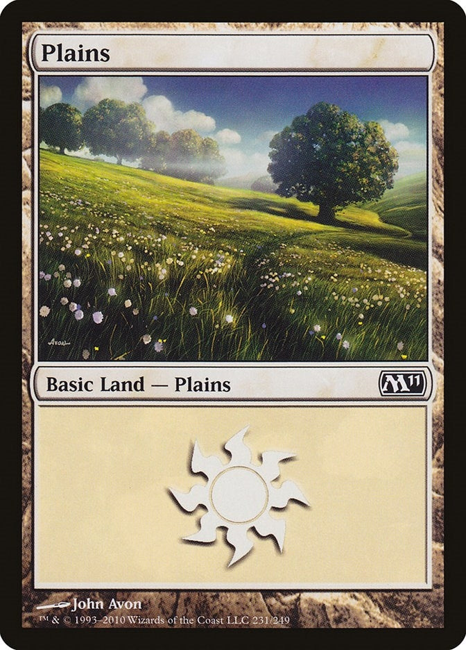 Plains (231) (231) [M11] - MTG Single